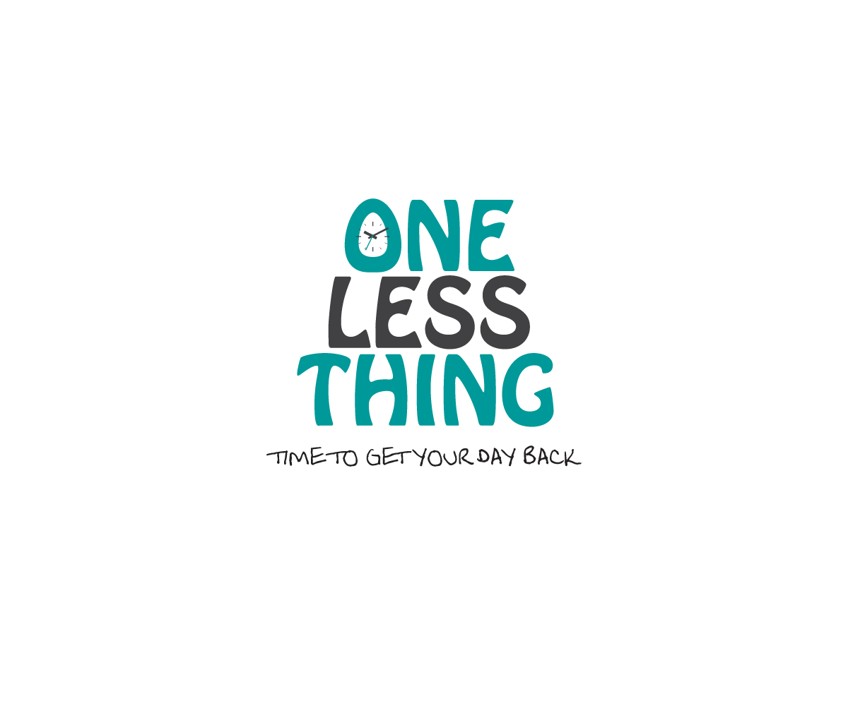 Logo Design by romeo for One Less Thing | Design #1519787
