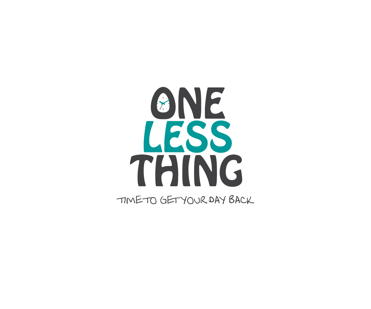 Logo Design by romeo for One Less Thing | Design #1519788