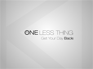Logo Design by mo0x for One Less Thing | Design: #1520823
