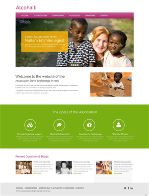 Web Design par pb pour ce projet | Design : #5469665