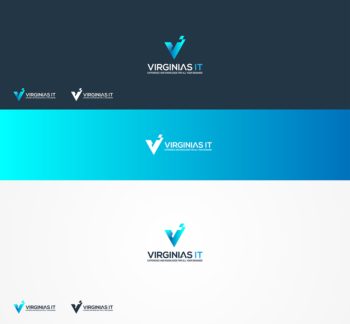 Logo Design by Ben Naveed for Virginias IT, Inc | Design #5605079