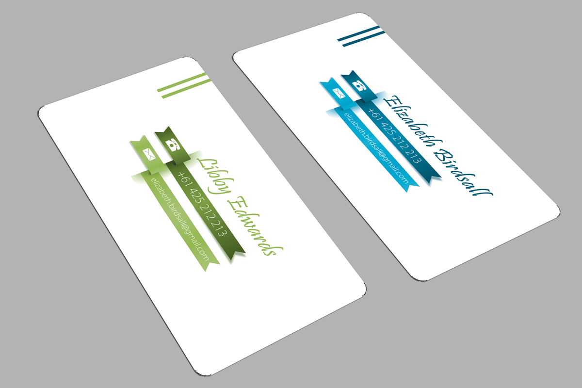 Visitenkarten-Design von Riz' für dieses Projekt | Design #5456547