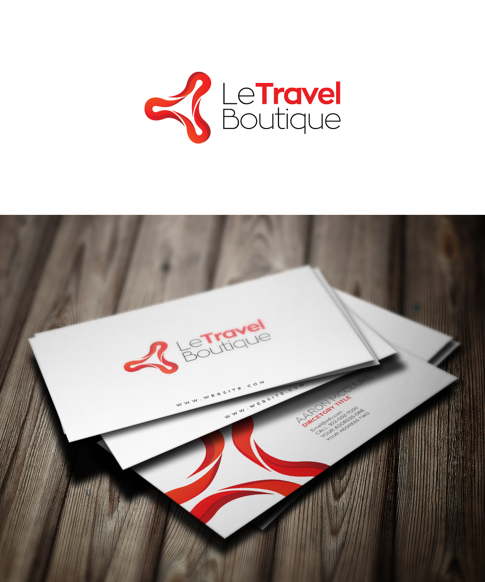 Diseño de Logo por axwa creative para Le Travel Boutique, LLC | Diseño #5512726