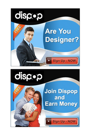 Banner-Design von DesignXyz für dispop | Design: #1539273