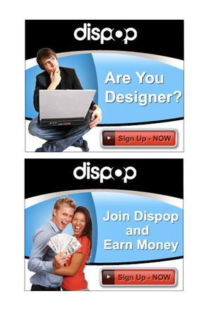 Banner-Design von DesignXyz für dispop | Design: #1539278