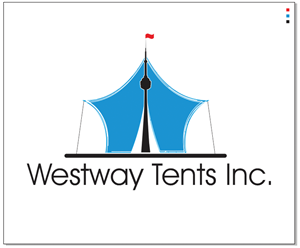 Diseño de Logo por ArtyCreations para Westway Tents Inc. | Diseño: #1631277