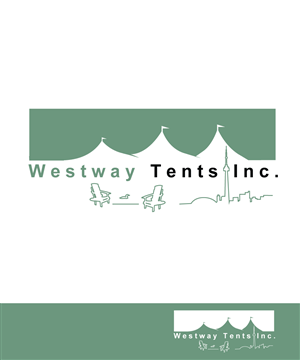 Diseño de Logo por CarolC para Westway Tents Inc. | Diseño: #1592367