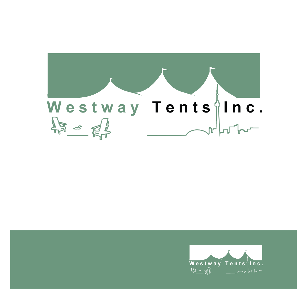 Diseño de Logo por CarolC para Westway Tents Inc. | Diseño #1592664