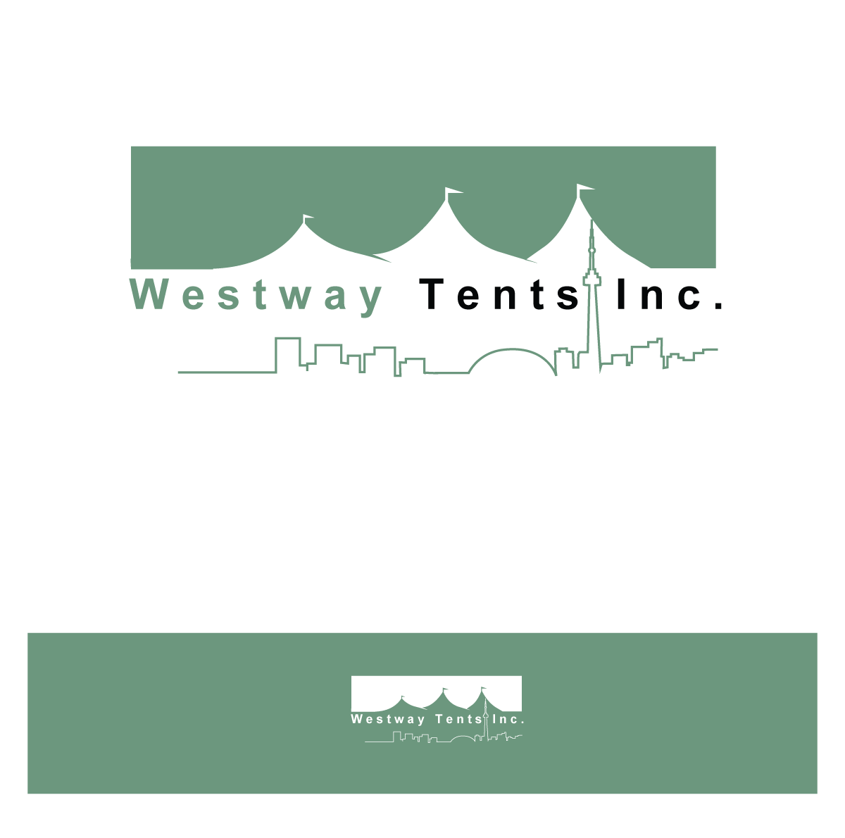 Diseño de Logo por CarolC para Westway Tents Inc. | Diseño #1593090