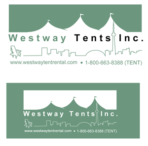 Diseño de Logo por CarolC para Westway Tents Inc. | Diseño: #1662516