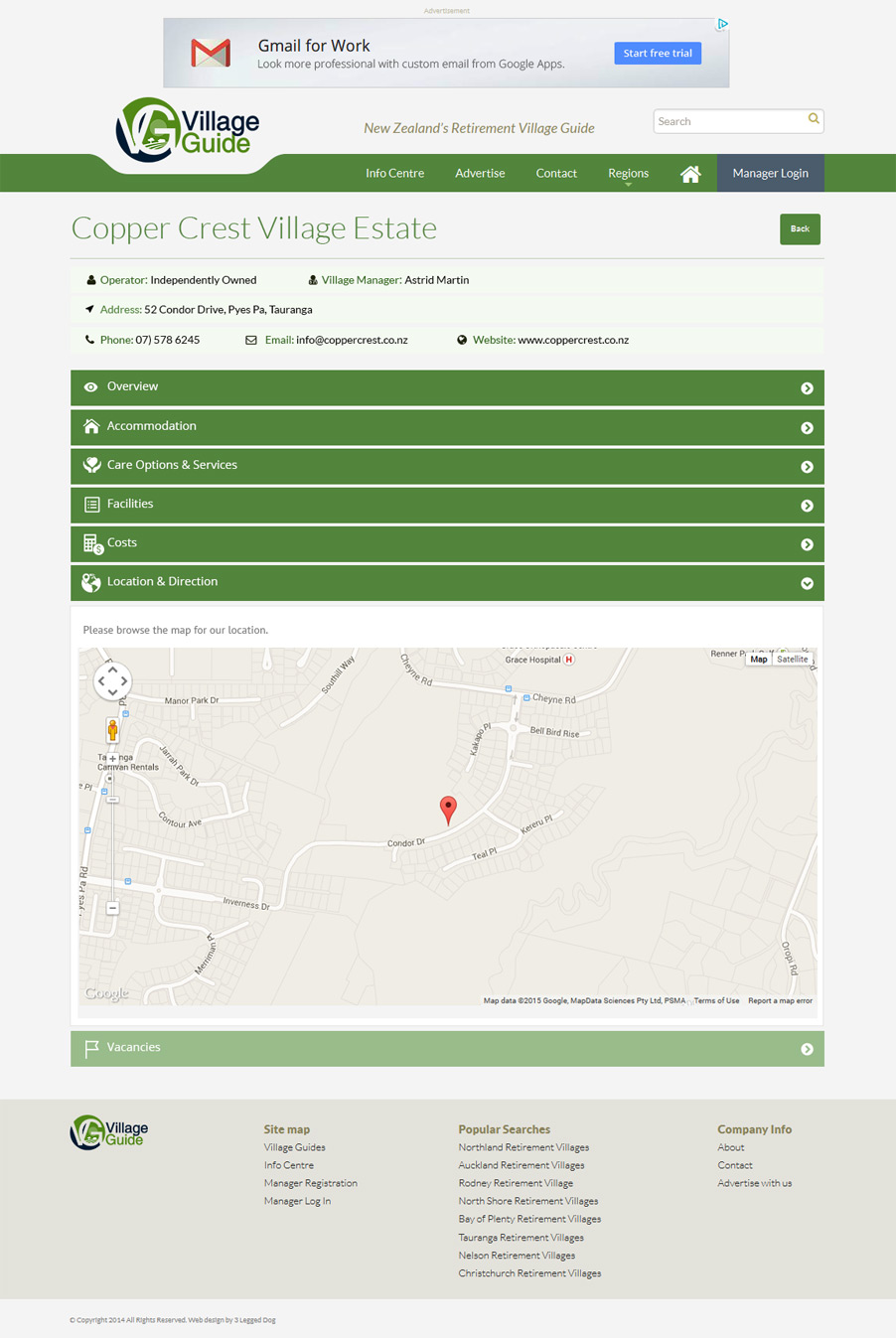 Web Design by Expert Designer for Village Guide | Design #5480906