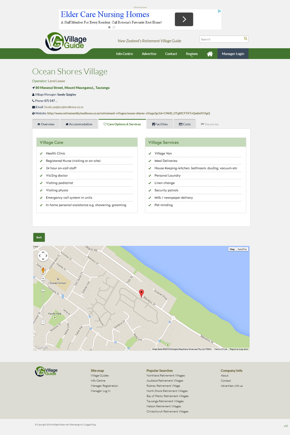 Web Design by pb for Village Guide | Design #5461896