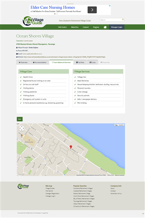 Web Design by pb for Village Guide | Design: #5461896