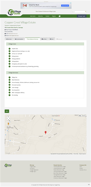 Web Design by pb for Village Guide | Design: #5461898