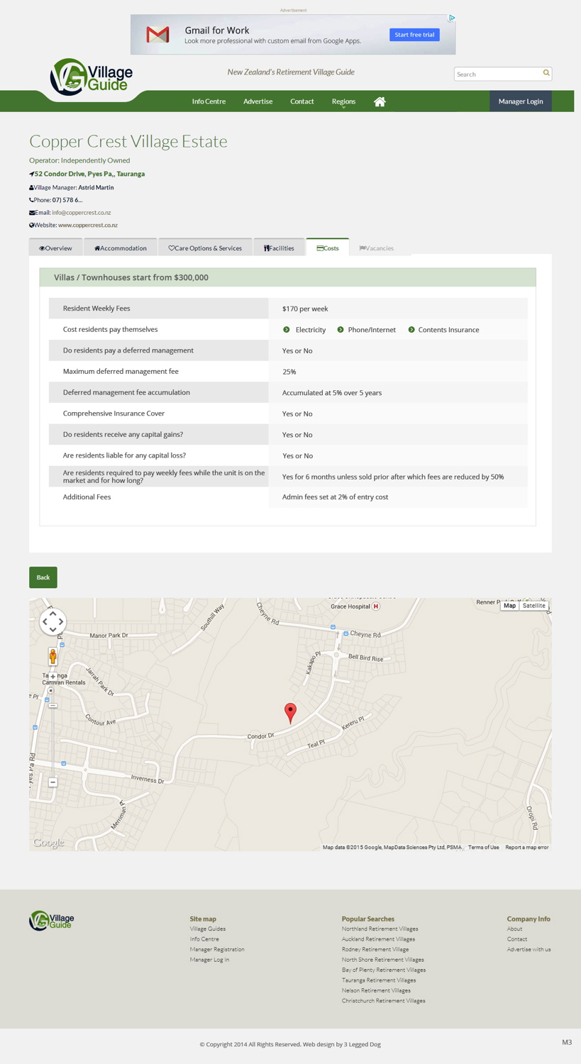 Web Design by pb for Village Guide | Design #5461899