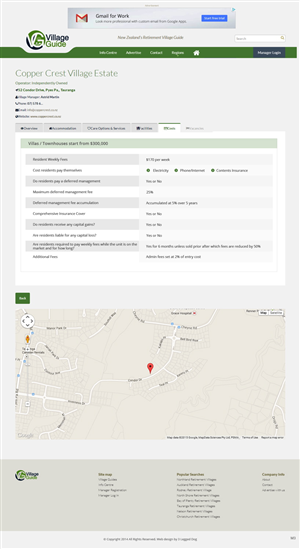 Web Design par pb pour Village Guide | Design : #5461899