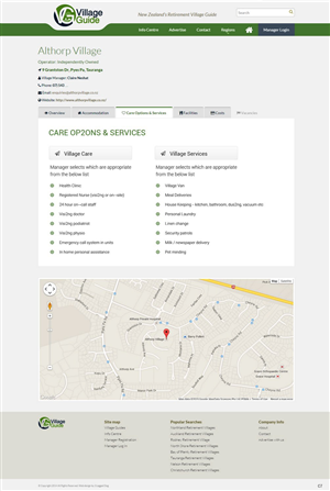 Web Design par pb pour Village Guide | Design : #5461902