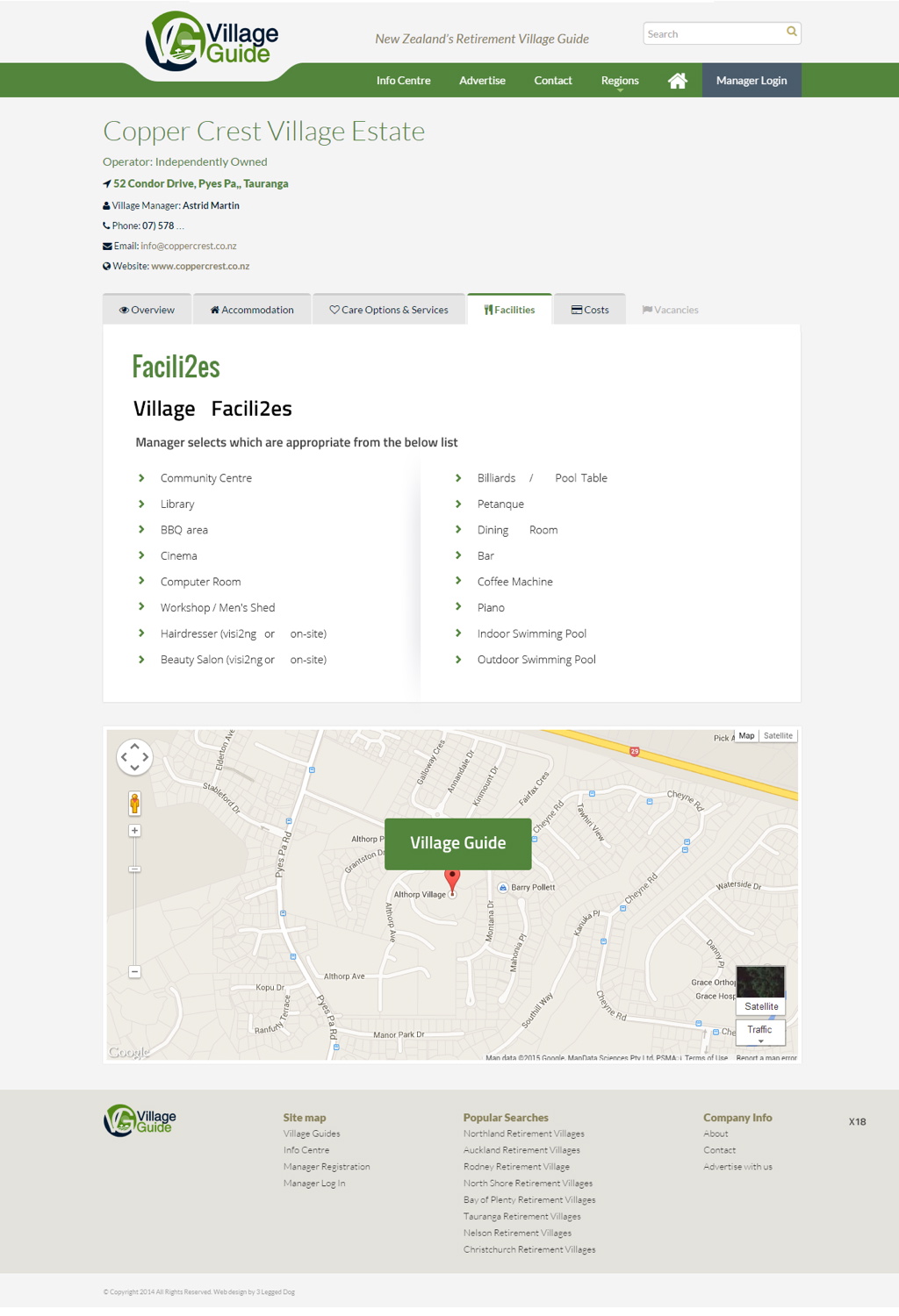 Web Design par pb pour Village Guide | Design #5461903
