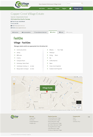 Web Design par pb pour Village Guide | Design : #5461903
