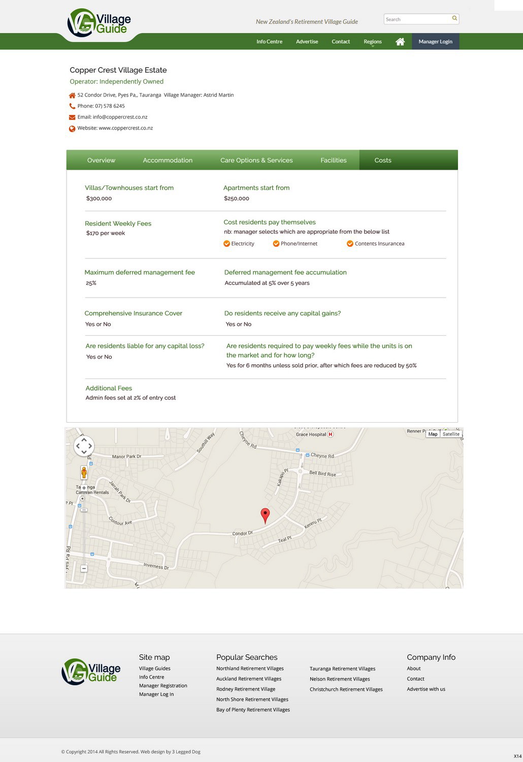 Web Design by pb for Village Guide | Design #5461904