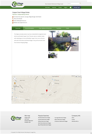 Web Design par pb pour Village Guide | Design : #5461909