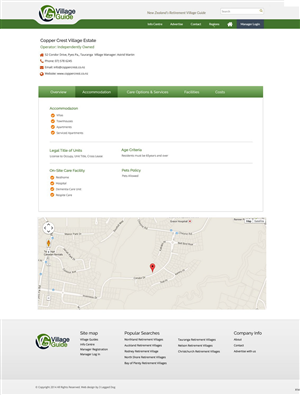 Web Design par pb pour Village Guide | Design : #5461912