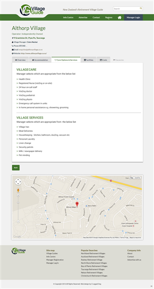 Web Design par pb pour Village Guide | Design : #5461914