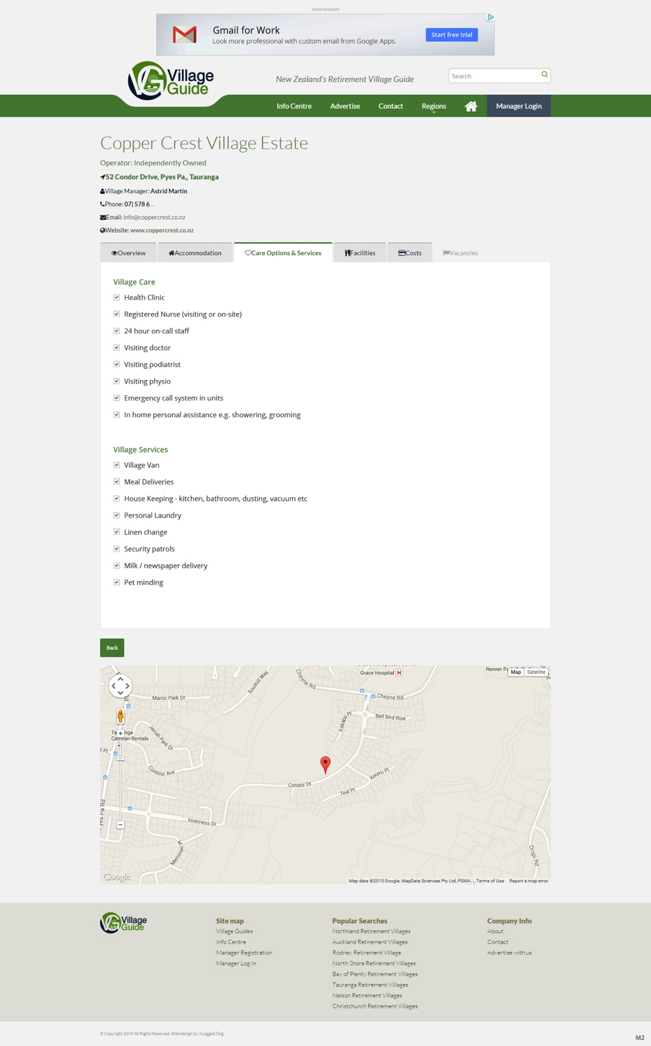 Web Design by pb for Village Guide | Design #5461916