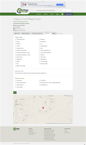 Web Design par pb pour Village Guide | Design : #5461921