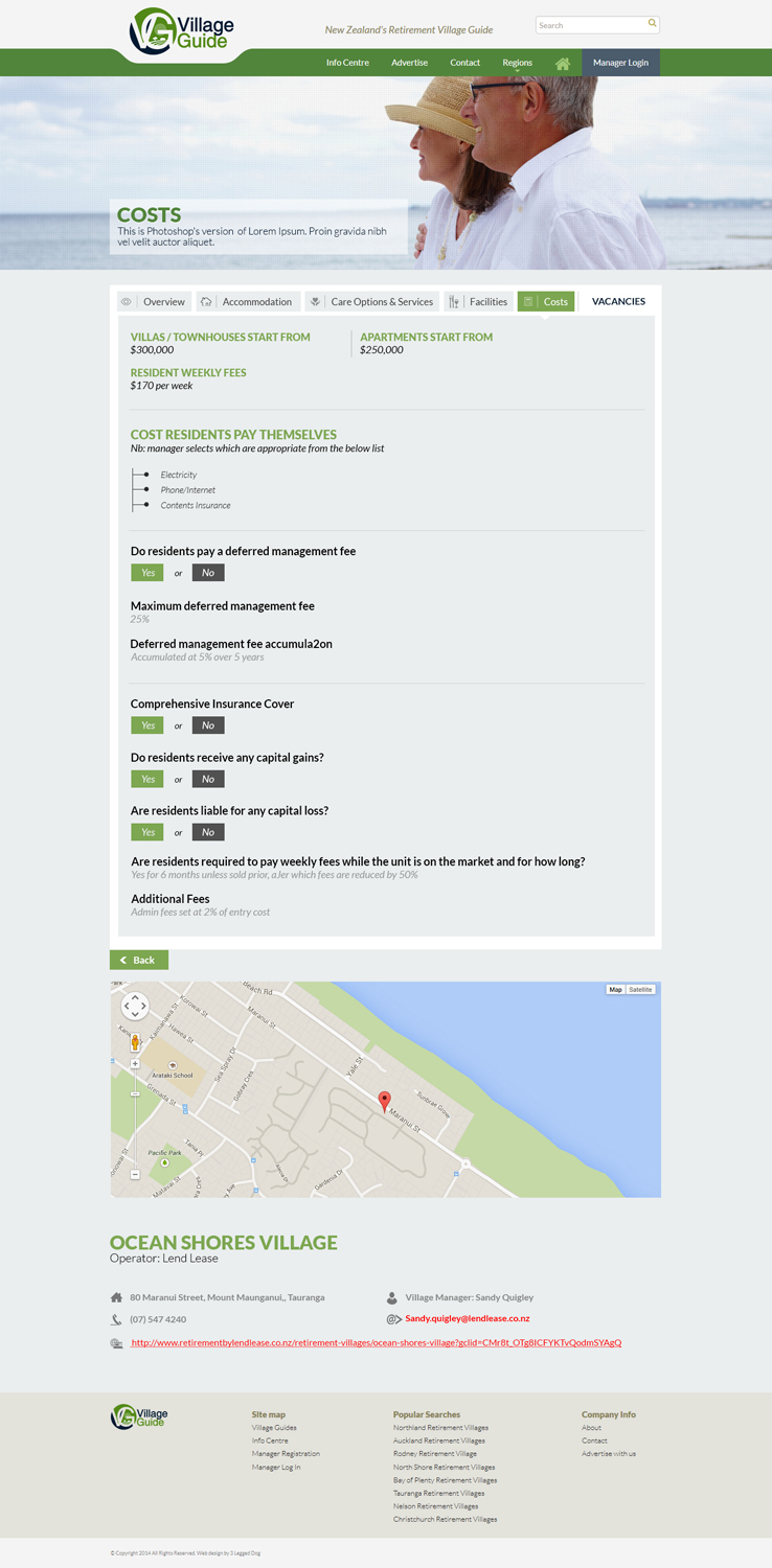 Web Design by the-lion-king for Village Guide | Design #5458445