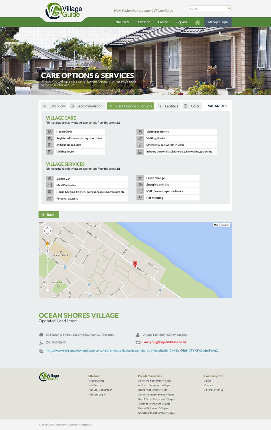 Web Design par the-lion-king pour Village Guide | Design #5458459