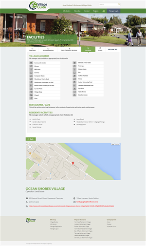 Web Design by the-lion-king for Village Guide | Design: #5458465