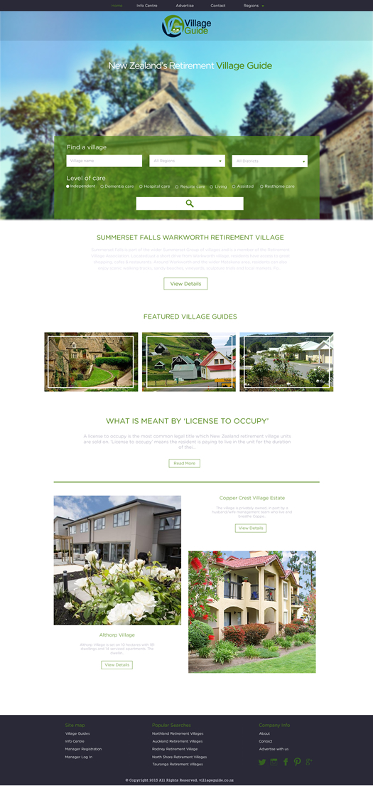 Web Design by Behriatech for Village Guide | Design #5450973