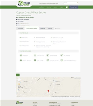 Web Design by Behriatech for Village Guide | Design: #5468458