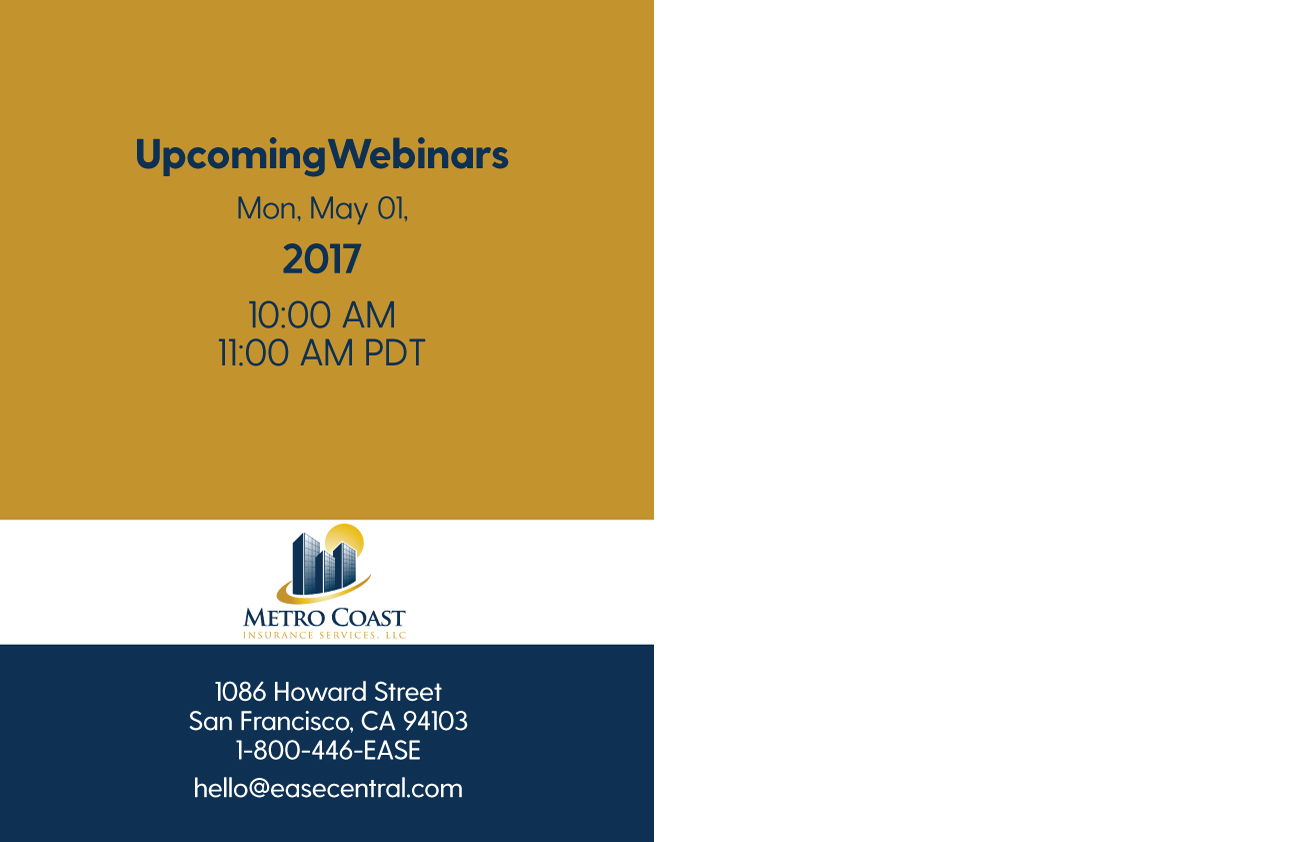 Diseño de Postal por Impressive Sol para Metro Coast Insurance | Diseño #14592074