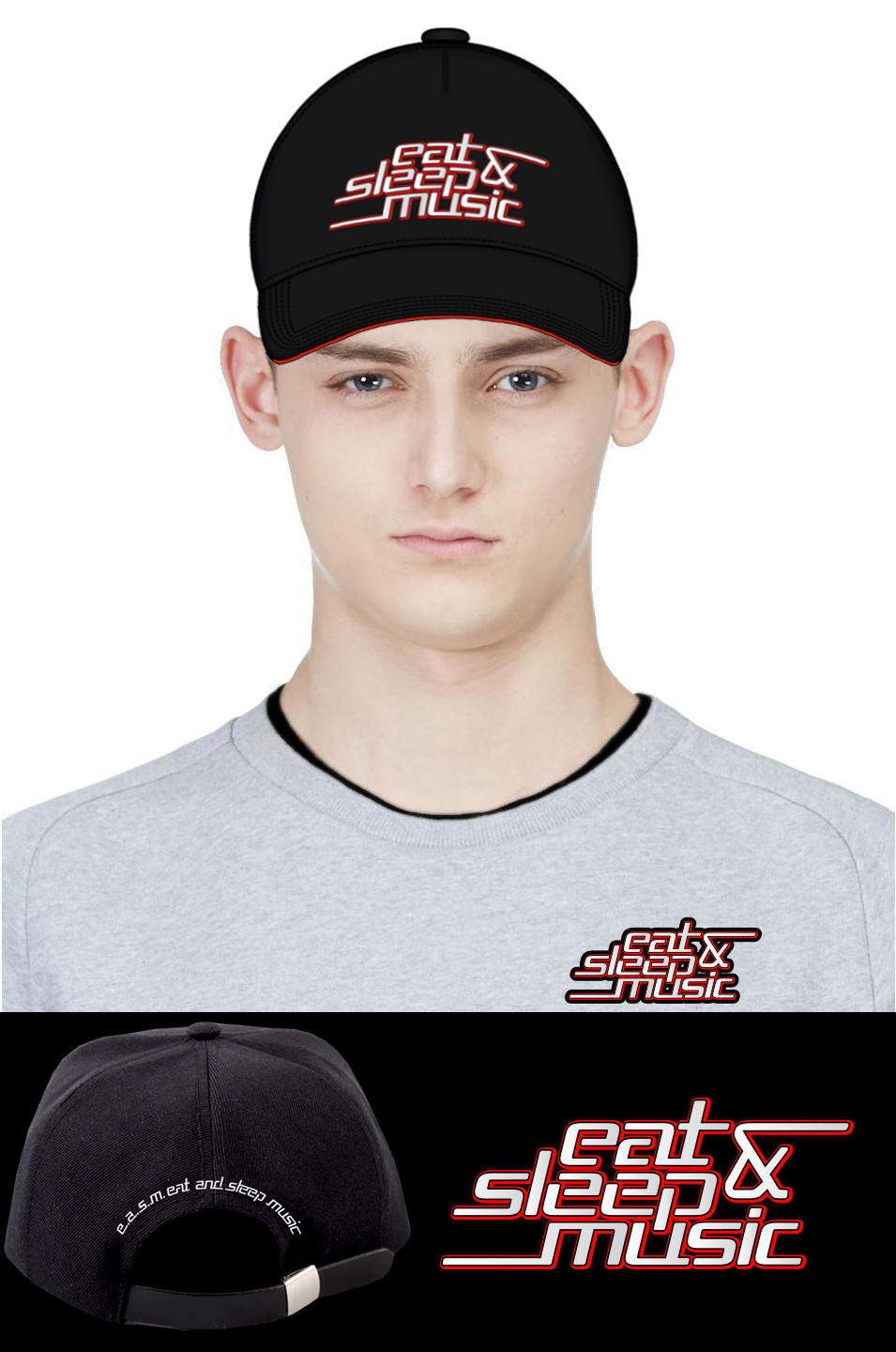 Vektor-Design von mani786 für Eat and Sleep Music clothing | Design #5466291