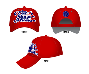 Baseball Cap Design | Vektor-Design von GliderGraphx