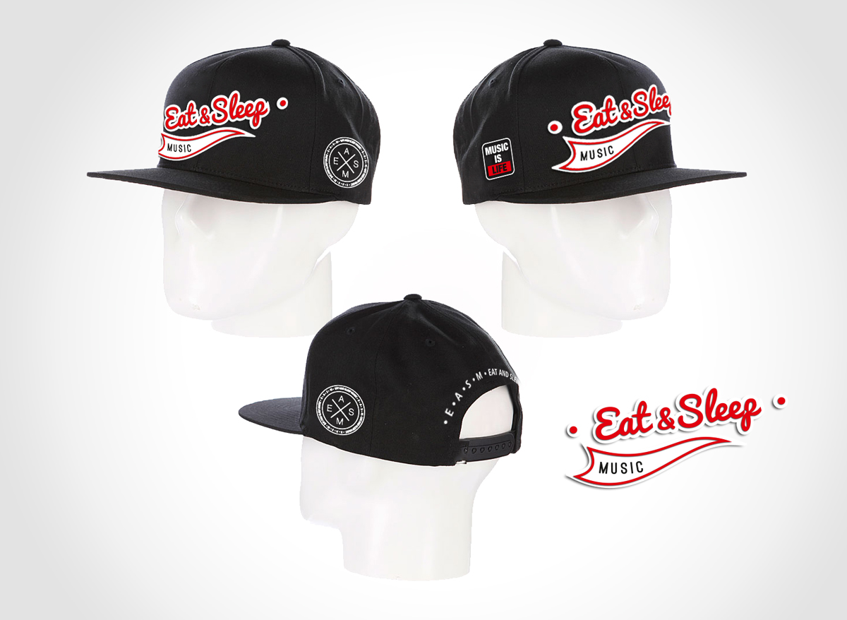 Vektor-Design von Lugnerin für Eat and Sleep Music clothing | Design #5476271