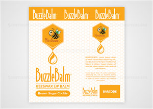 Etikett-Design von CENTERSPREAD für Mini Bees Balms LLC | Design: #5511998