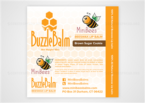 Etikett-Design von CENTERSPREAD für Mini Bees Balms LLC | Design: #5518959
