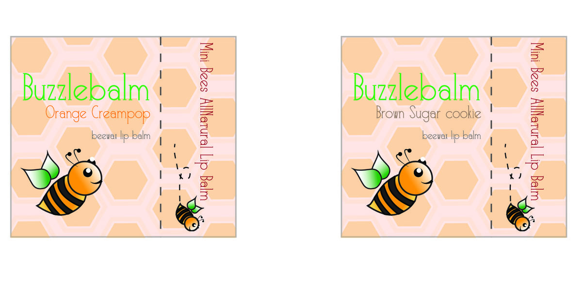 Label Design by kalchakra for Mini Bees Balms LLC | Design #5509064