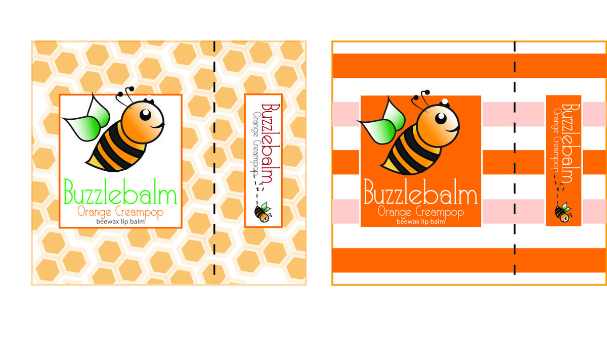 Diseño de Etiqueta por kalchakra para Mini Bees Balms LLC | Diseño #5526395