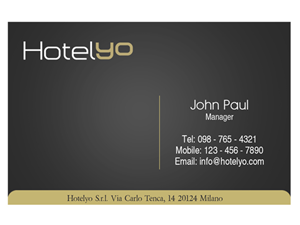 Business Card Design by James Sylvester