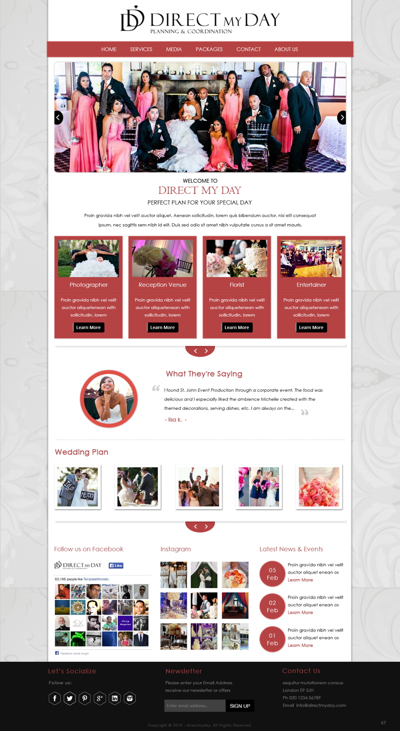 Web Design by pb for this project | Design #5469611