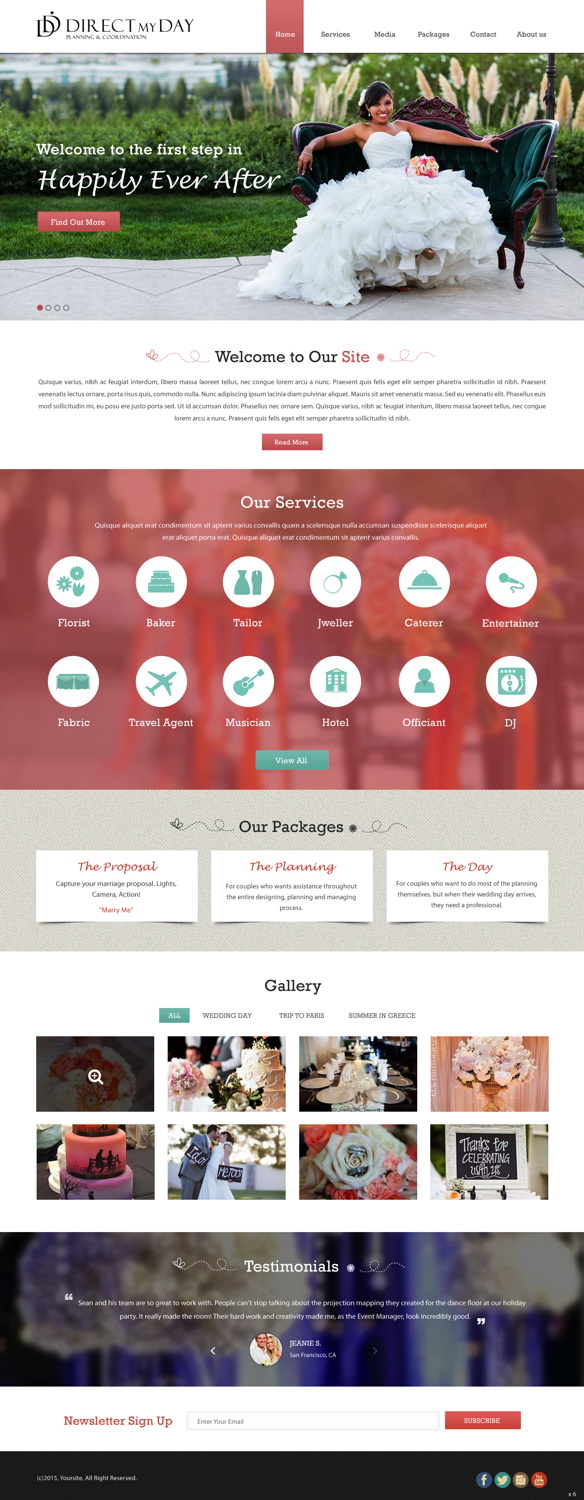 Web Design by pb for this project | Design #5469616