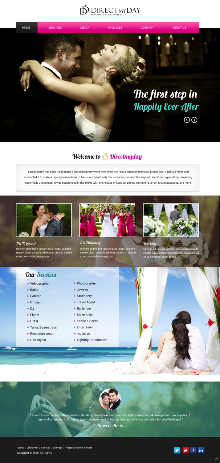 Web Design by pb for this project | Design #5469619