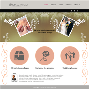 Event Planning Website  | Web Design par Ved Web Services