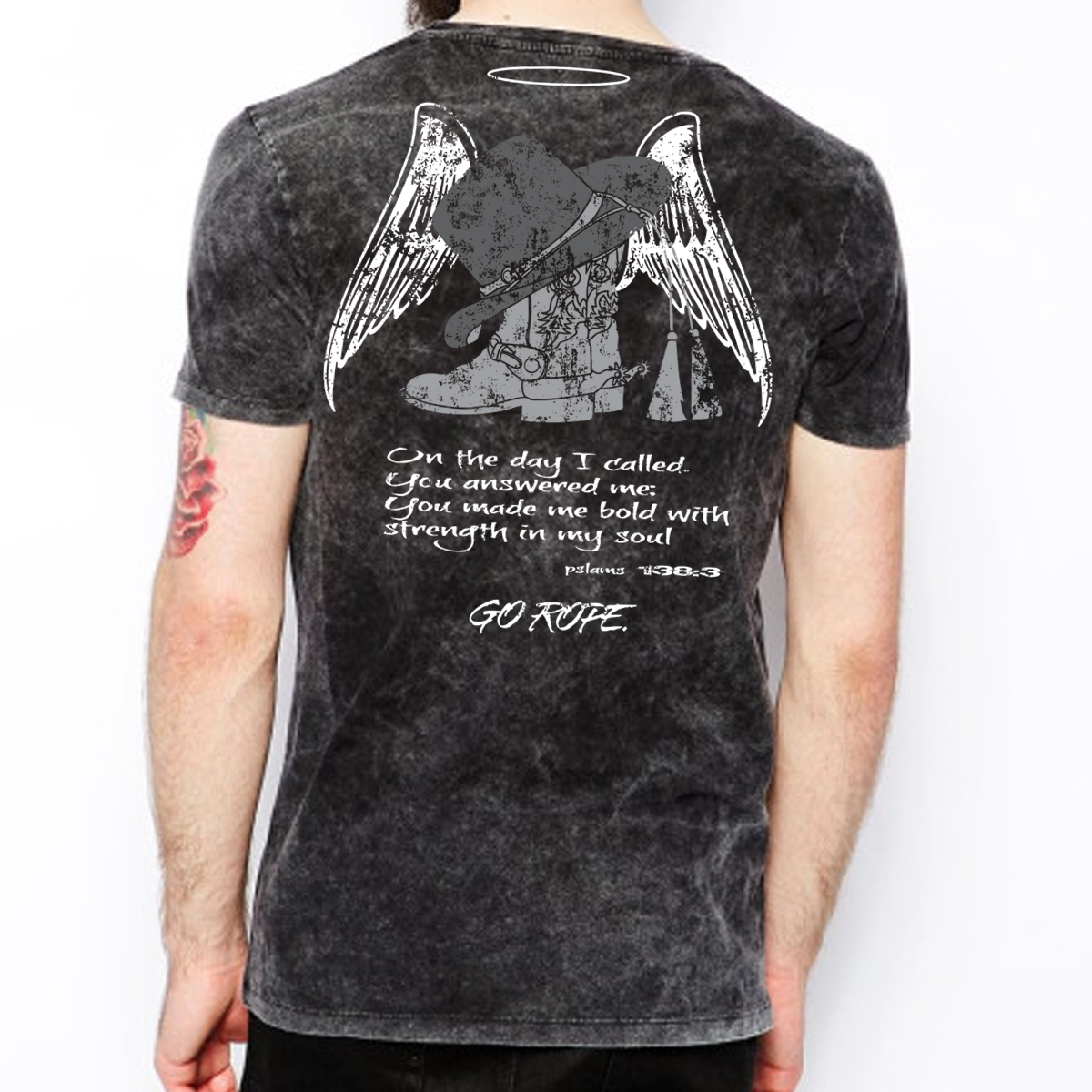 T-shirt Design by Creative50 for Go Rope Clothing Co. | Design #5513918