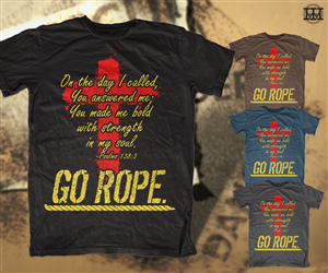 T-shirt Design by Aurelio III for Go Rope Clothing Co. | Design: #5498940