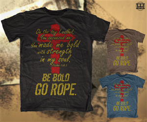 T-shirt Design by Aurelio III for Go Rope Clothing Co. | Design: #5505176